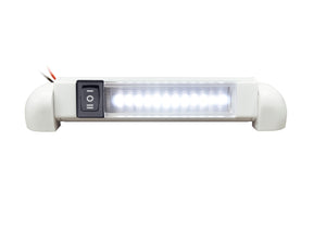 ADVANCED LED 6" White Rotational Rail Light w/ White & Red LEDs