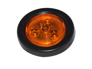 ALED2003A 2" Amber LED Round Marker and Clearance Light (PACK OF 4)
