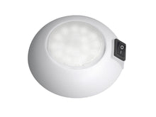 ADVANCED LED 4" White Plastic Dome Light w/ White LEDs