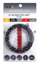 NEW! ADVANCED LED 27" Waterproof Flex Strip Light w/ Red LEDs