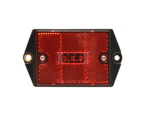 ALED4803R Rectangular RED Surface Mount LED Marker Clearance Light w/ Reflex Reflector - Side Marker/Clearance/Identification Combined Functions (PACK OF 4)
