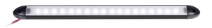 ADVANCED LED 12" Waterproof Aluminum Universal LED Surface Mount Linear Strip Light, Black Body (PACK OF 2)